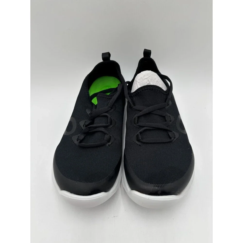 Oofos OOMG SPORT LS Women's NEW Active Recovery Shoe White/Black US Size 6.5
